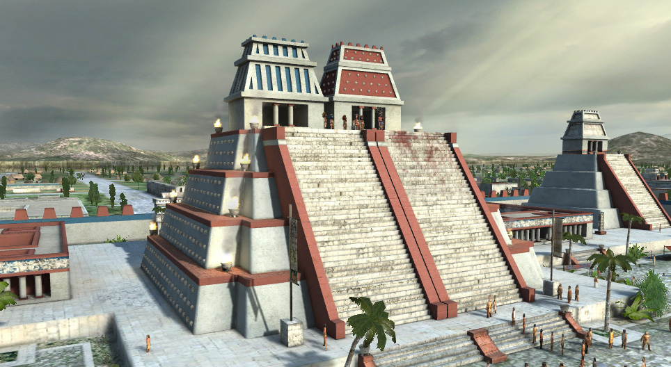 aztek medeniyeti-başkent tenochtitlan