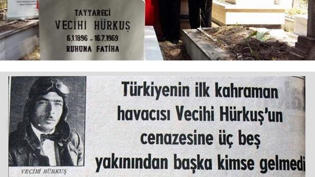 Vecihi Hürkuş 4 vecihi hürkuş'un ölümü
